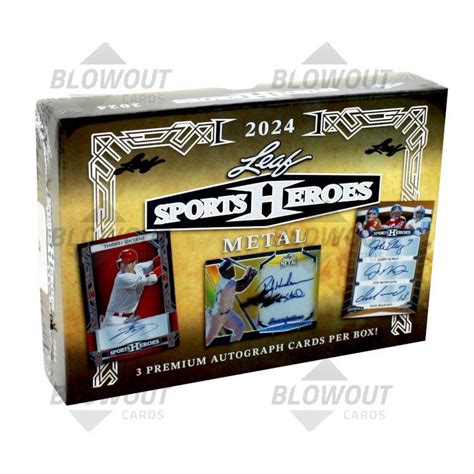 2024 leaf metal sports heroes hobby box|2024 leaf metal sports heroes.